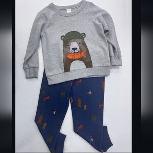 Carter's Teddy BEAR Graphic Pull-Over Sweater & Pants Set, Size: 3T